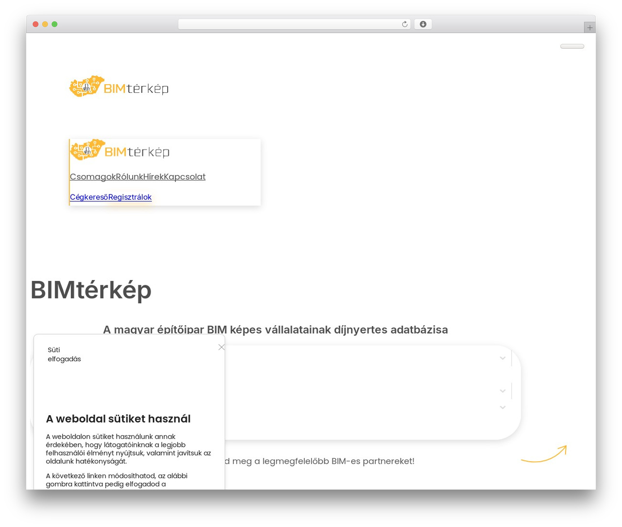 Bricks WP theme - bimterkep.hu
