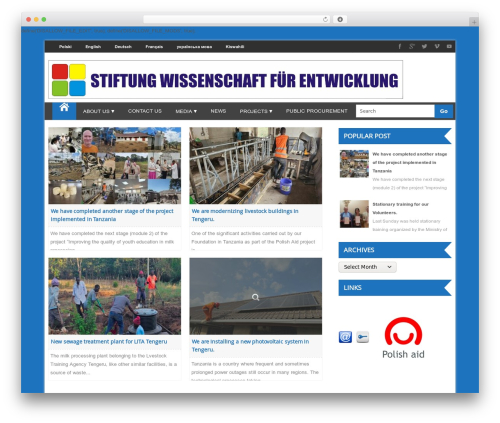 Digital theme WordPress - f-ndr.org Digital theme WordPress - f-ndr.org