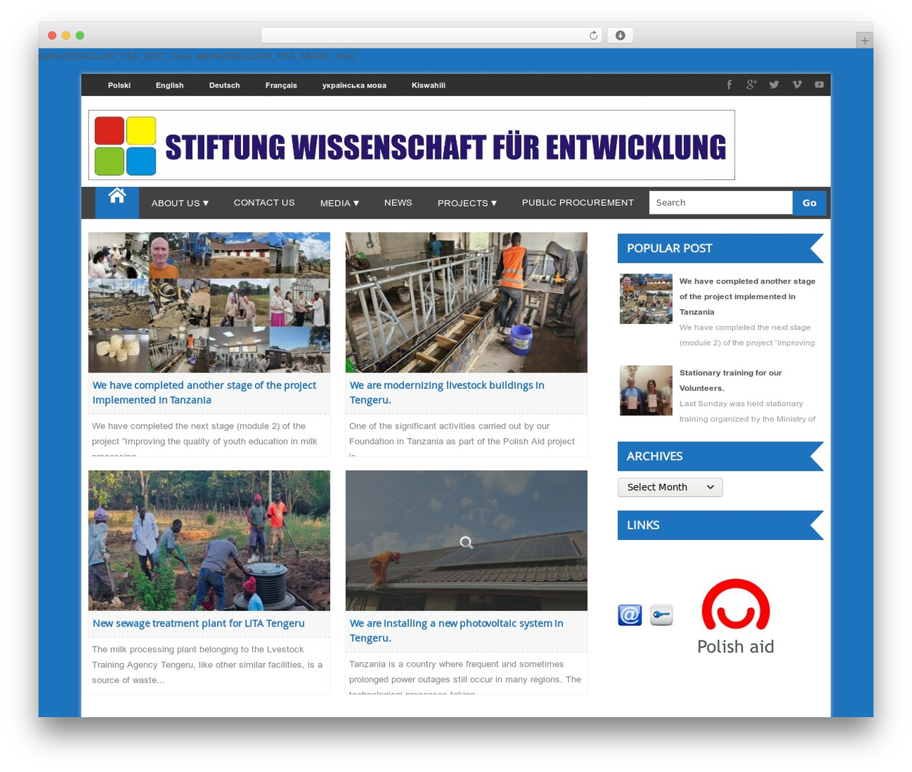 Digital theme WordPress - f-ndr.org