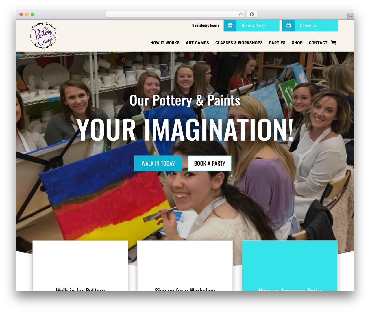 Divi WordPress theme - potterycamp.com Divi WordPress theme - potterycamp.com