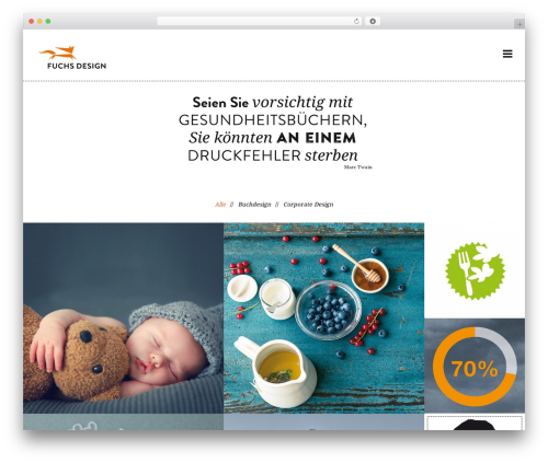 fuchsdesign WordPress theme design - fuchs-design.biz