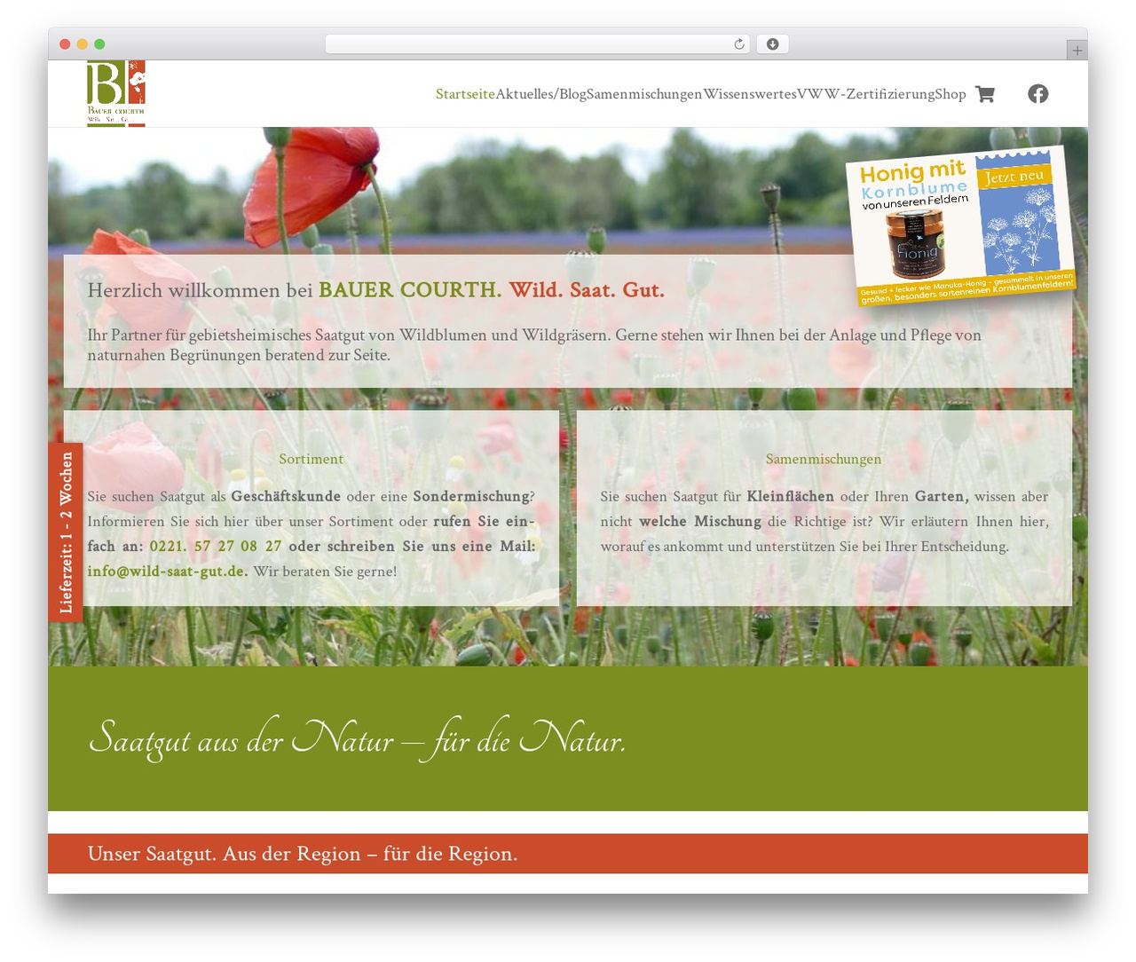 Impreza theme WordPress - wild-saat-gut.de Impreza theme WordPress - wild-saat-gut.de