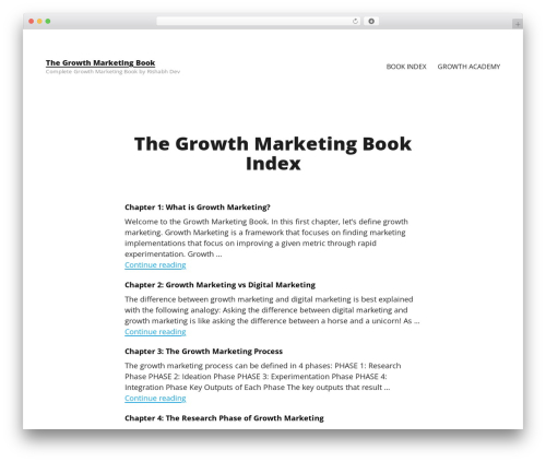 Integer theme WordPress - growthmarketingonline.com