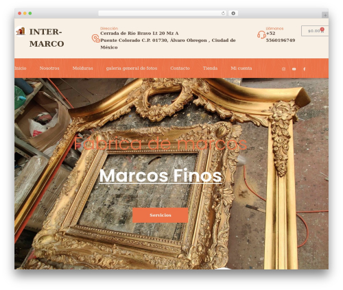 JupiterX WordPress page theme - inter-marco.com