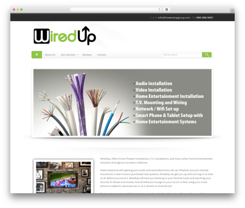 Maxx theme WordPress - thewiredupgroup.com