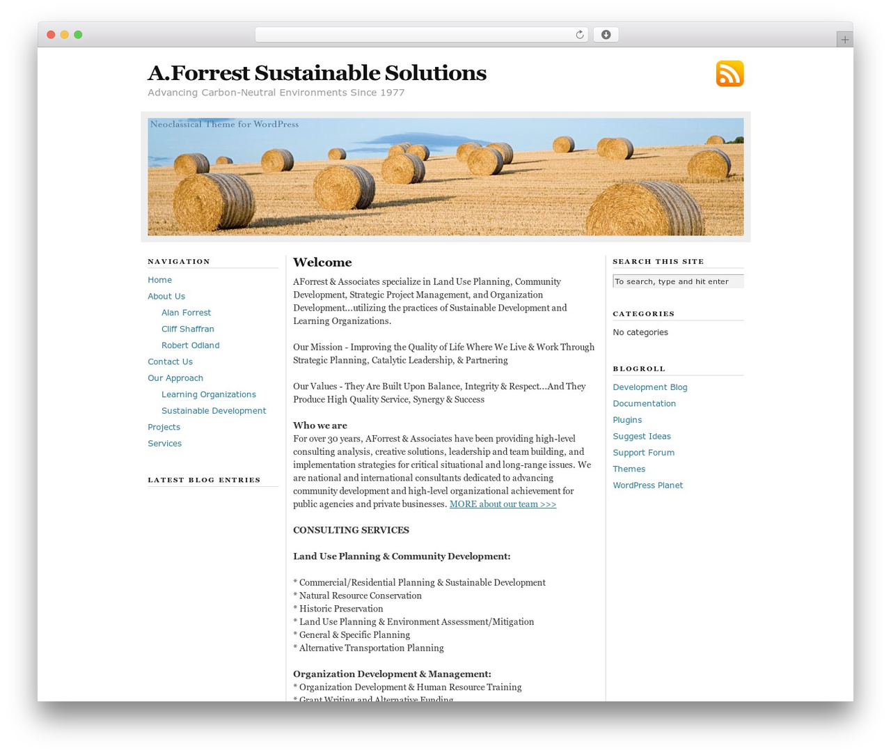 Neoclassical WordPress theme - firehydra.com Neoclassical WordPress theme - firehydra.com