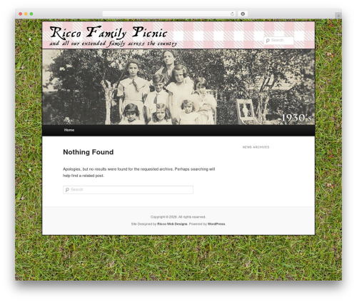 Ricco WordPress theme - thericcos.com
