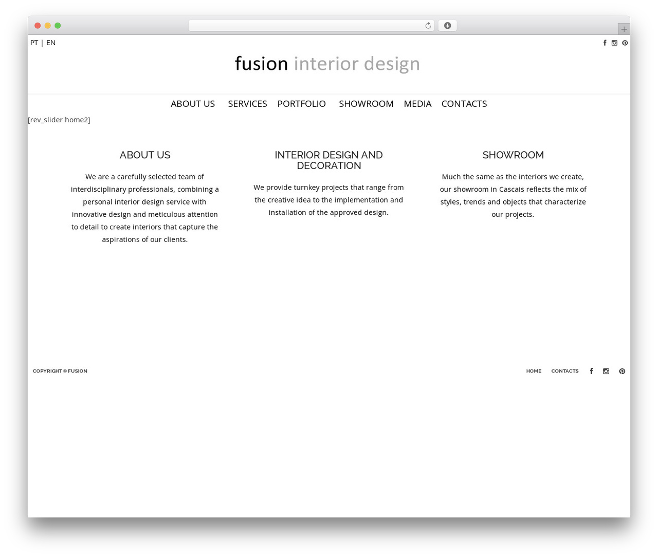 Soffa WordPress website theme - fusion.pt