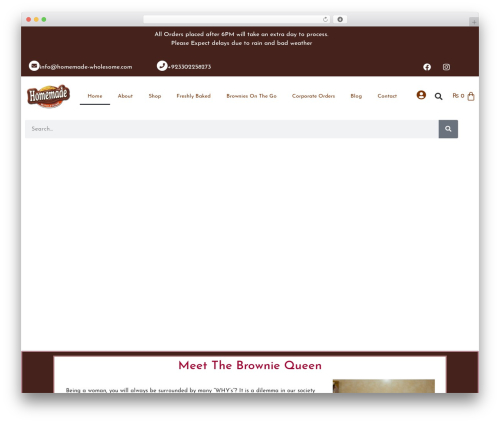 Product delivery date WordPress plugin - homemade-wholesome.com