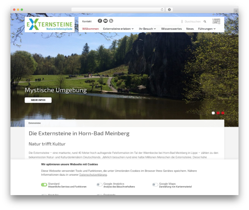 Theme WordPress lvl (multisite) - externsteine-info.de