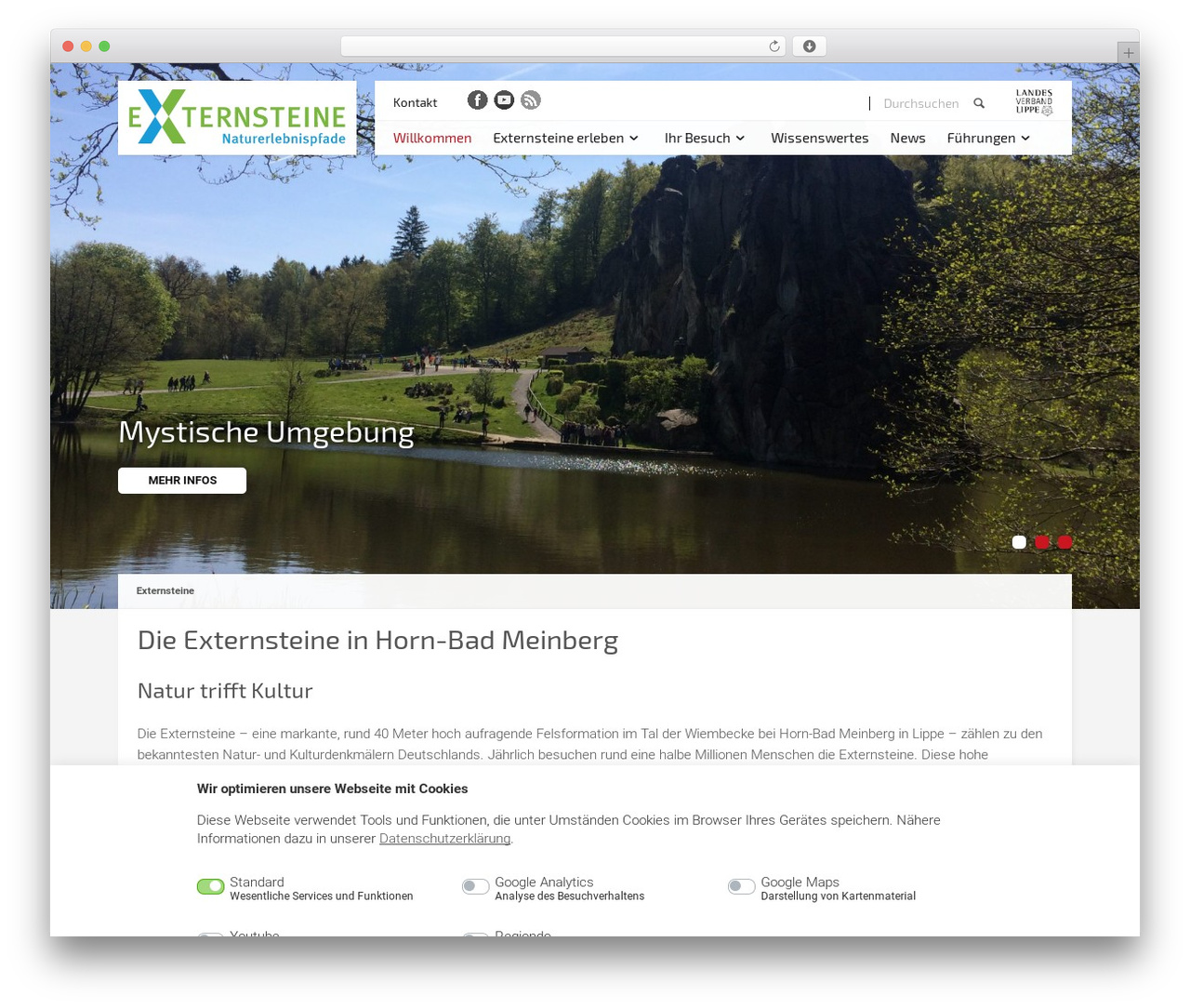Theme WordPress lvl - externsteine-info.de Theme WordPress lvl - externsteine-info.de