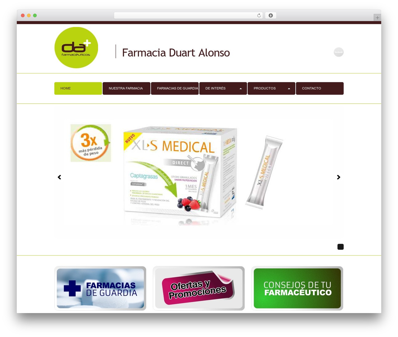theme1309 WordPress website theme - farmaciaalberic.com