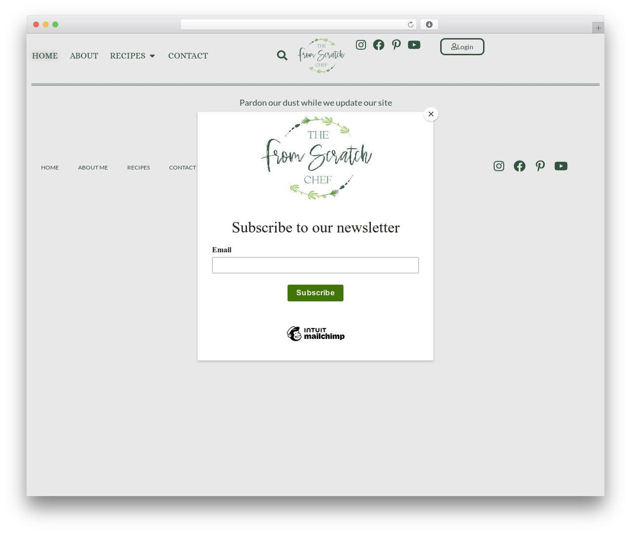 Hello Elementor WordPress theme design - thefromscratchchef.com Hello Elementor WordPress theme design - thefromscratchchef.com