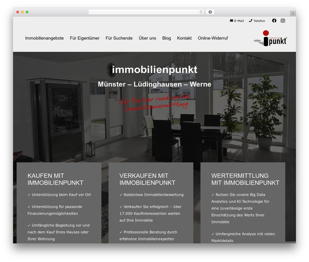 Impreza WordPress theme design - immobilienpunkt24.de Impreza WordPress theme design - immobilienpunkt24.de