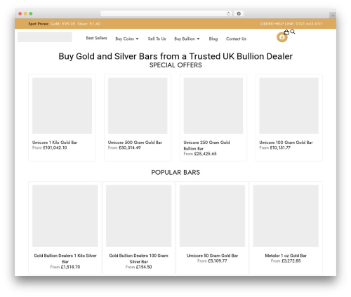 Woocommerce cache handler WordPress plugin - goldbulliondealers.co.uk