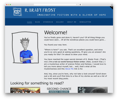 X email mailchimp WordPress plugin - rbradyfrost.com