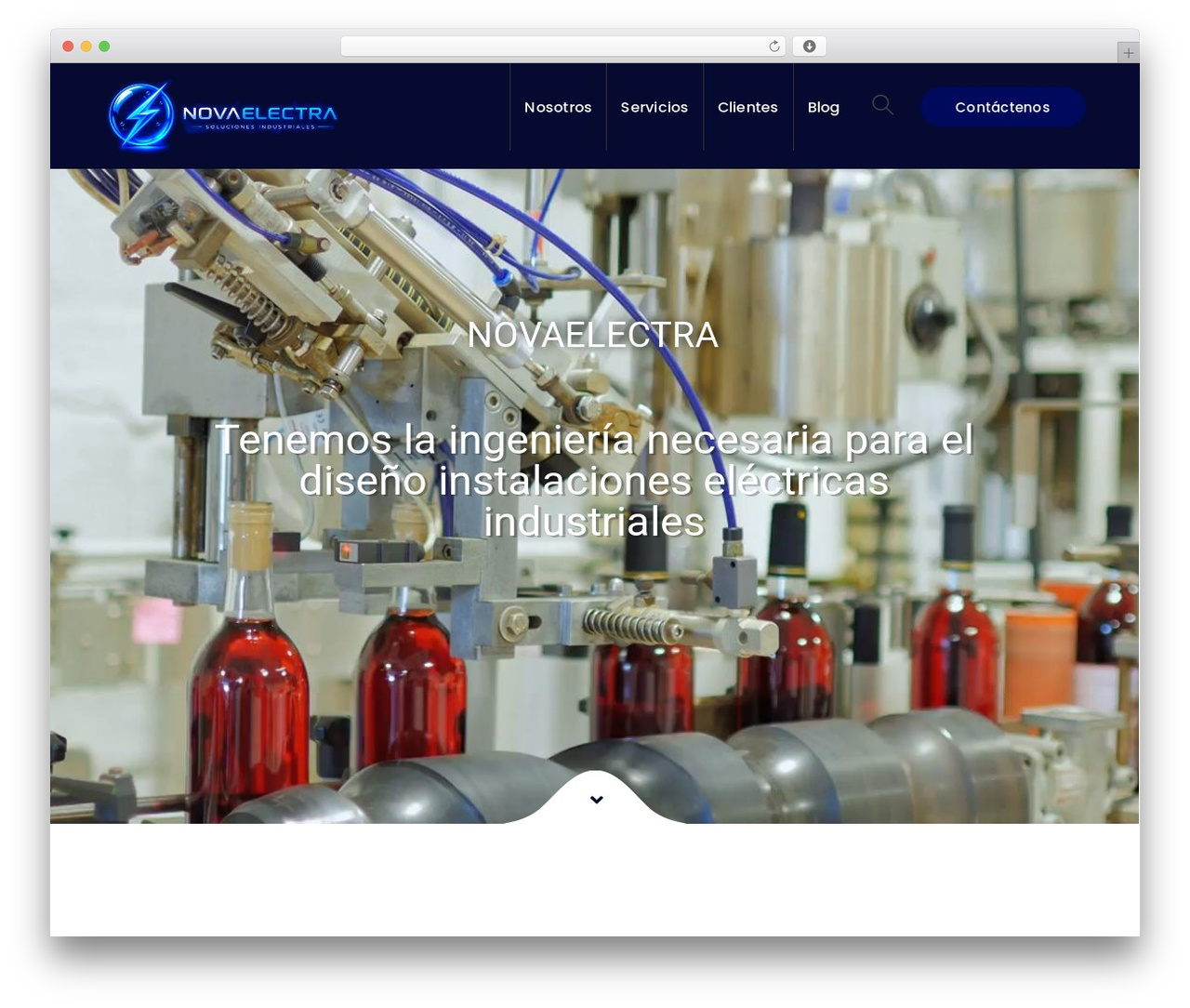 Theme WordPress Bauer - novaelectracr.com