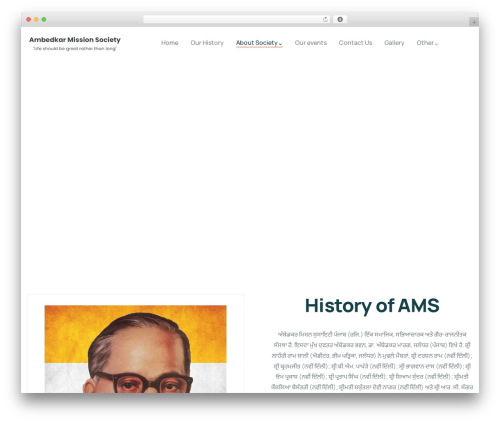 Paroti themer WordPress plugin - ambedkarmissionsociety.com