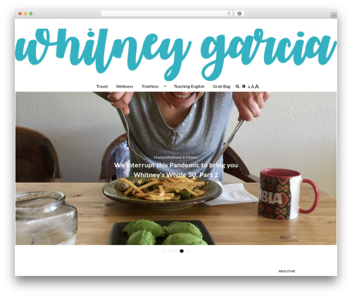 WP theme Writee Pro - whitneygarcia.com