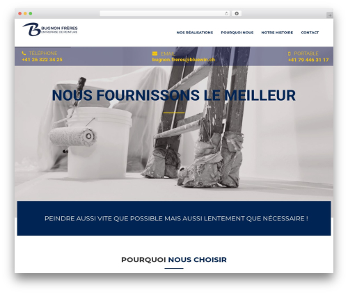 Builder core WordPress plugin - bugnonfreres.ch