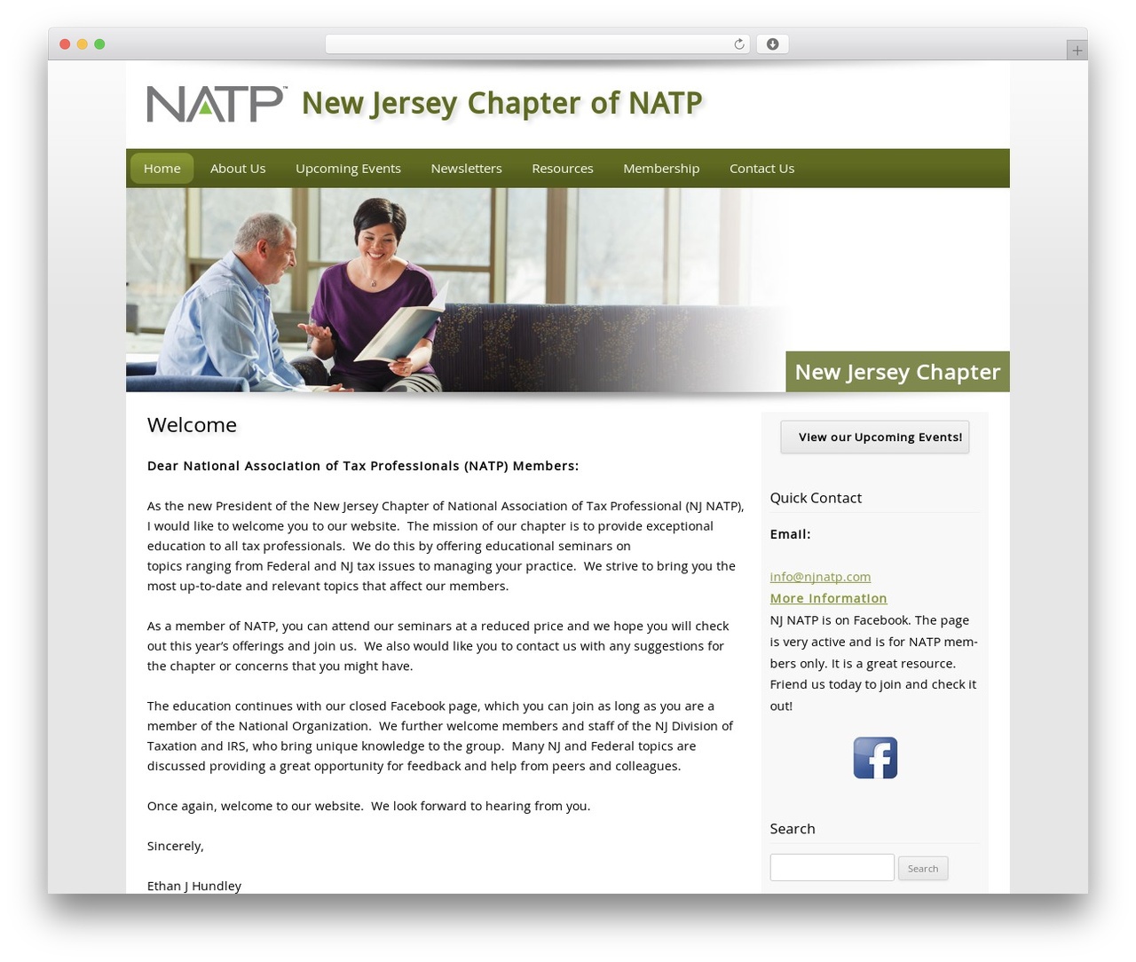 Customized WordPress theme - njnatp.com Customized WordPress theme - njnatp.com