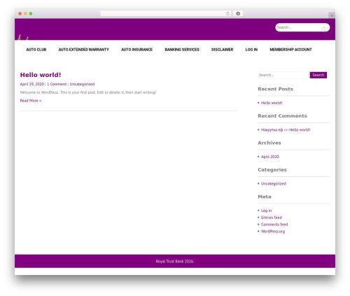 Fincorp WordPress theme - royaltrustbank.com Fincorp WordPress theme - royaltrustbank.com