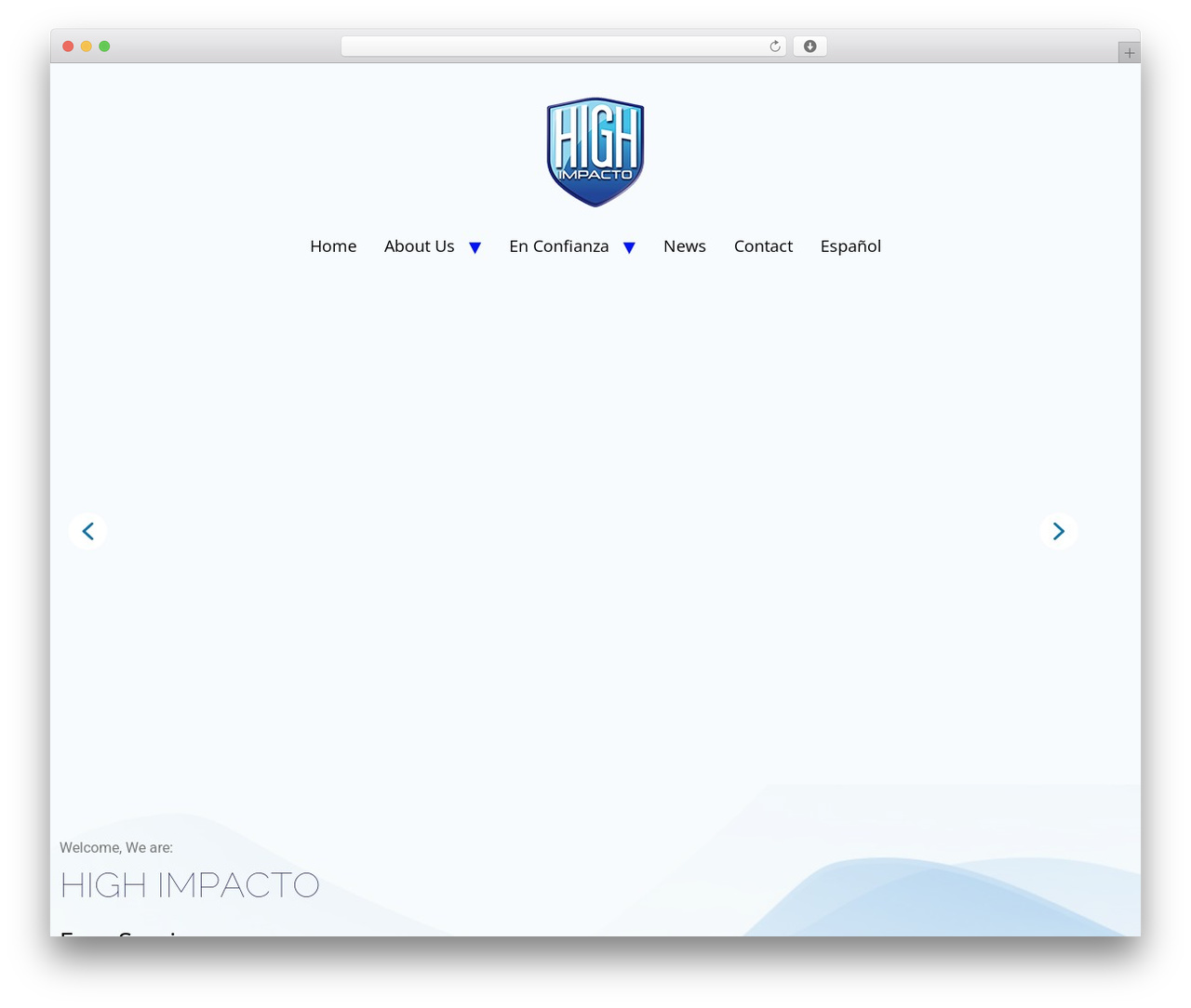 Hello Elementor WordPress theme - highimpacto.org