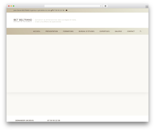 OceanWP WP theme - bet-beltrand.com