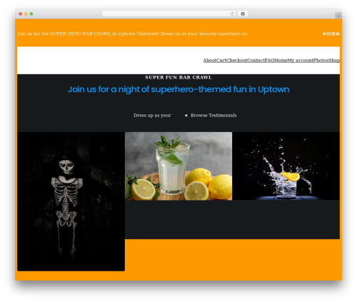 Theme WordPress Version 1 - superherocrawl.com