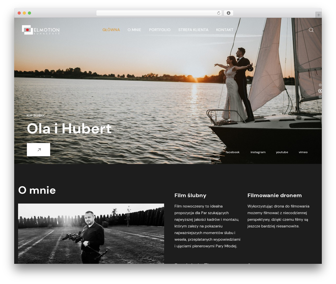 WordPress theme Frames - elmotion.pl WordPress theme Frames - elmotion.pl