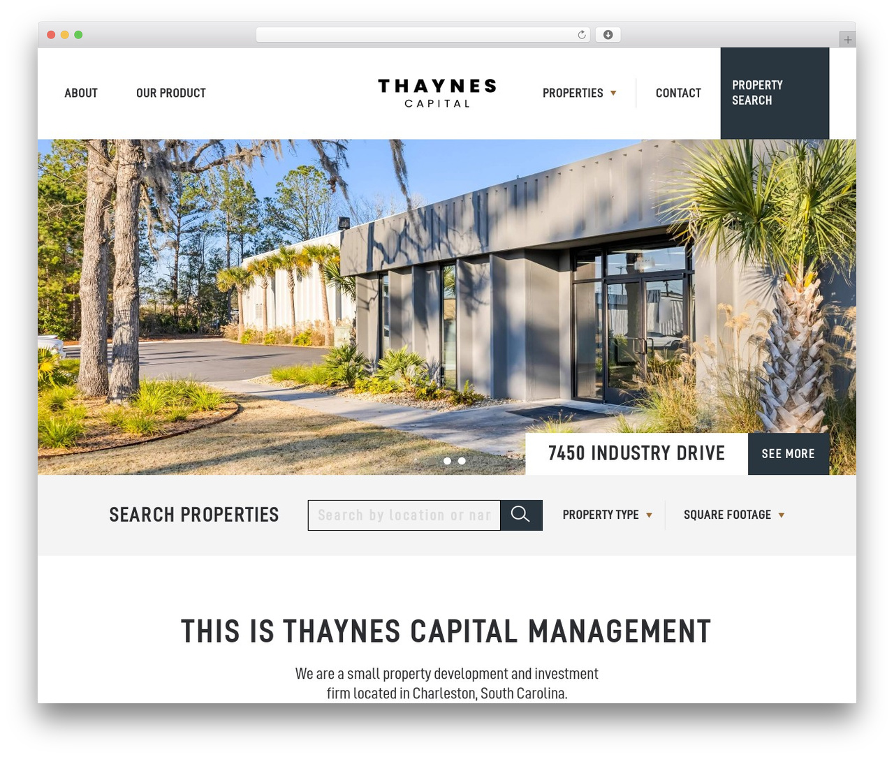 WordPress theme Genesis - thaynescapital.com