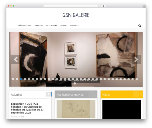 6temflex WordPress theme - gsngalerie.com