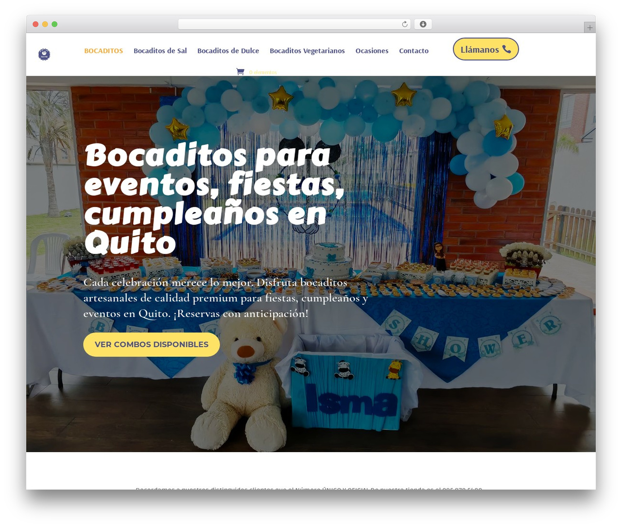 Divi WordPress theme - bocaditos-quito.com