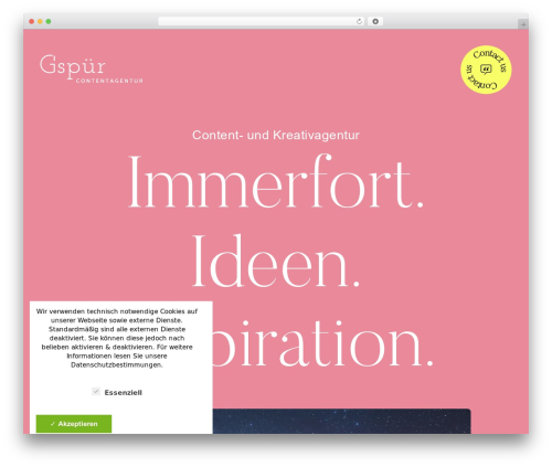 Koral WordPress theme - dasgspuer.com