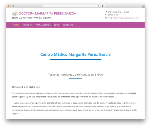 Modena WordPress theme - doctoramargaritaperezgarcia.com
