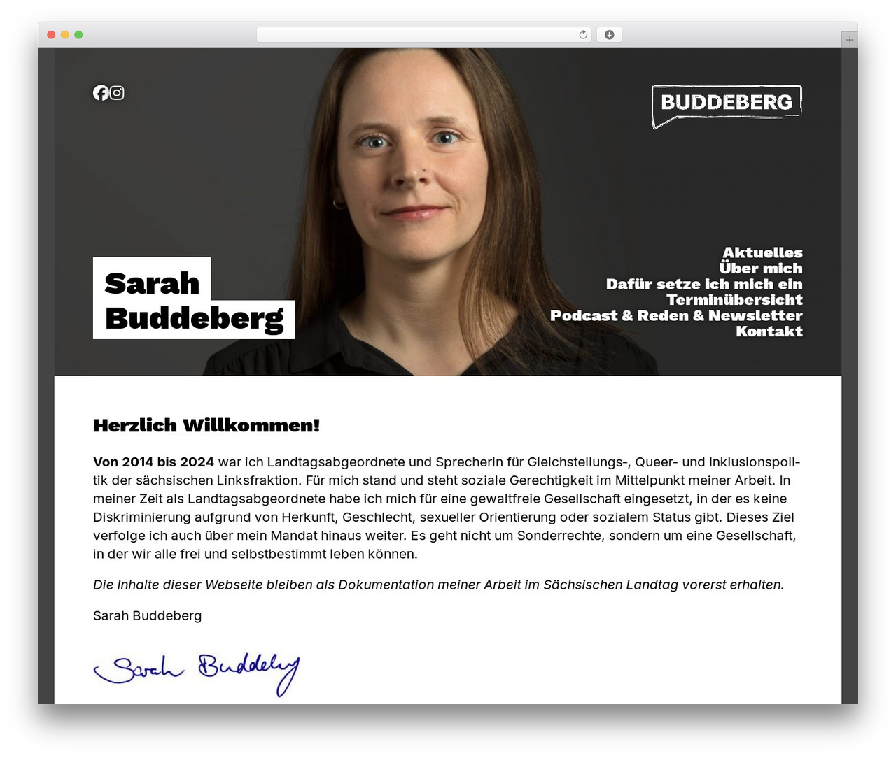 Theme WordPress DiG+ Multiseitensystem - sarah-buddeberg.de