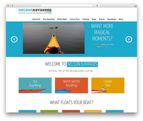 WP theme Mercor - nelsonkayakers.co.nz