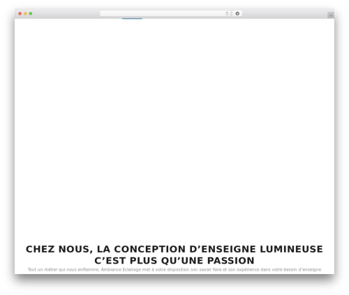 Js_composer 1 WordPress plugin - ambianceclairage.com