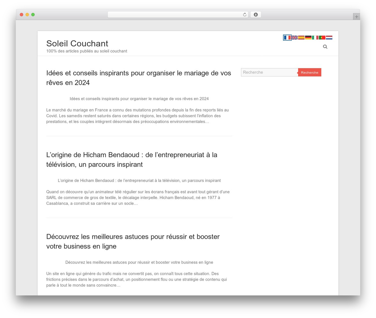 Esteem WordPress theme - soleilcouchant.net Esteem WordPress theme - soleilcouchant.net