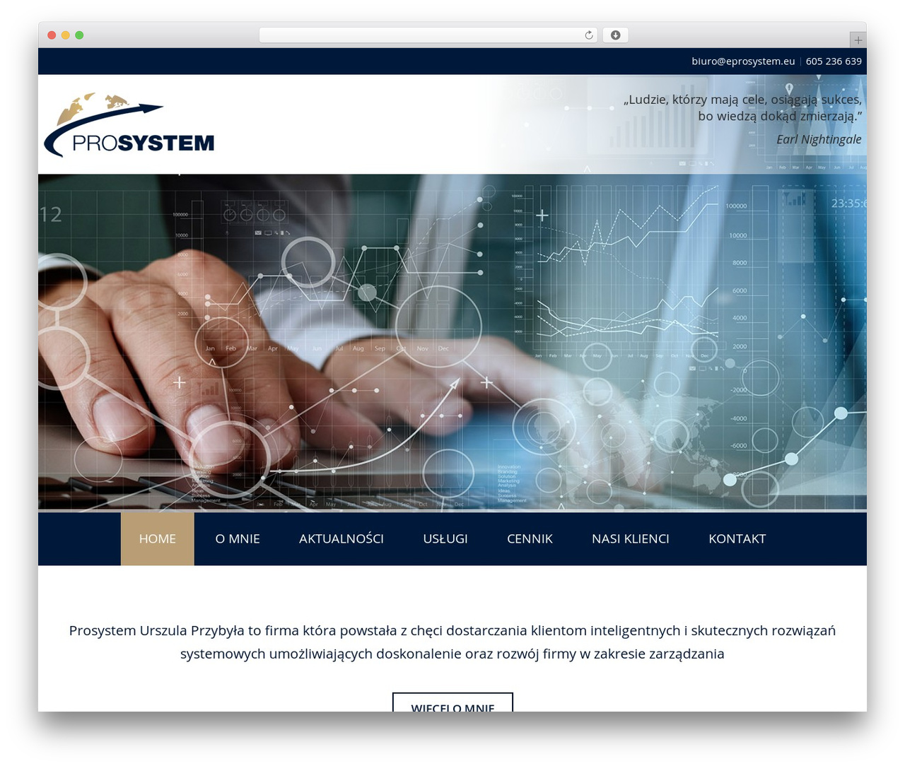 Theme WordPress Prosystem - eprosystem.eu