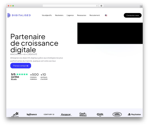 WordPress theme Hello Elementor - digitalised.io