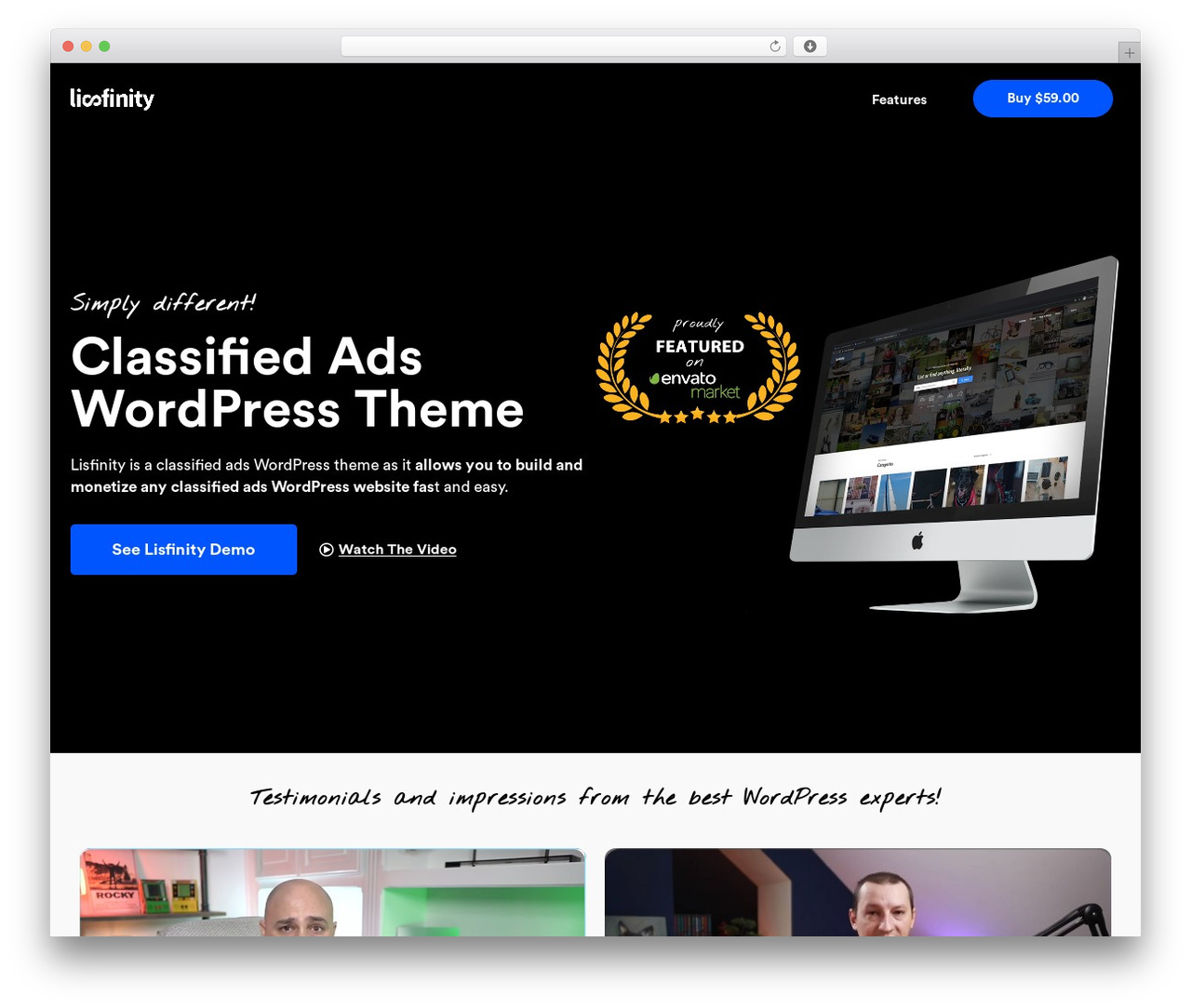WordPress theme Starto - lisfinity.com WordPress theme Starto - lisfinity.com