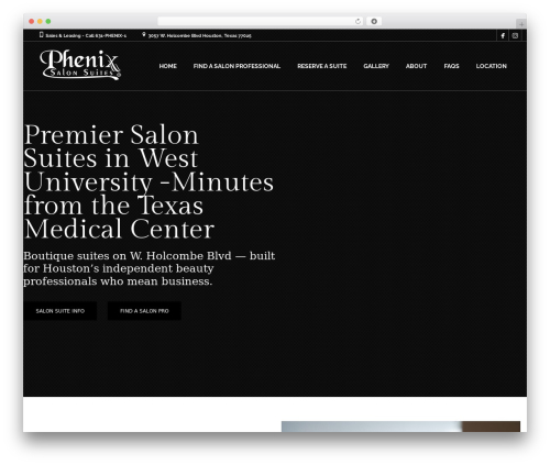 WP theme Coiffeur - Child - phenixsalonswestu.com