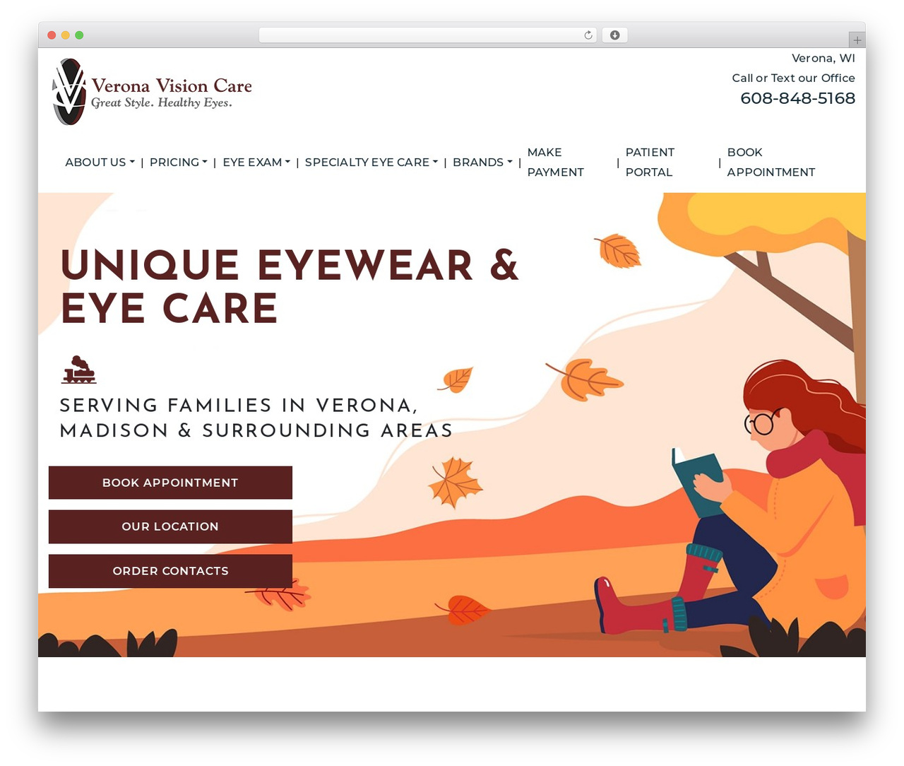 CustomStrap WordPress theme - veronavisioncare.com CustomStrap WordPress theme - veronavisioncare.com