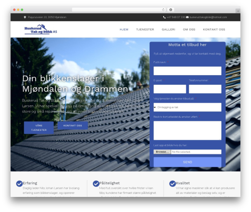 Verdimedia essentials WordPress plugin - buskerudtak.no