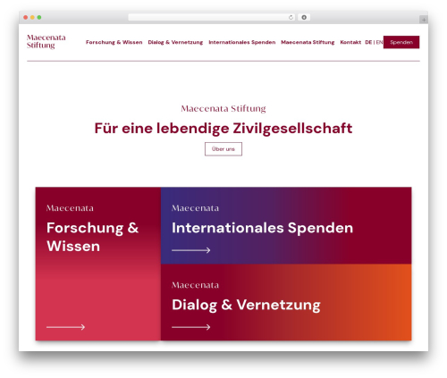 Volt shortcodes WordPress plugin - maecenata.eu