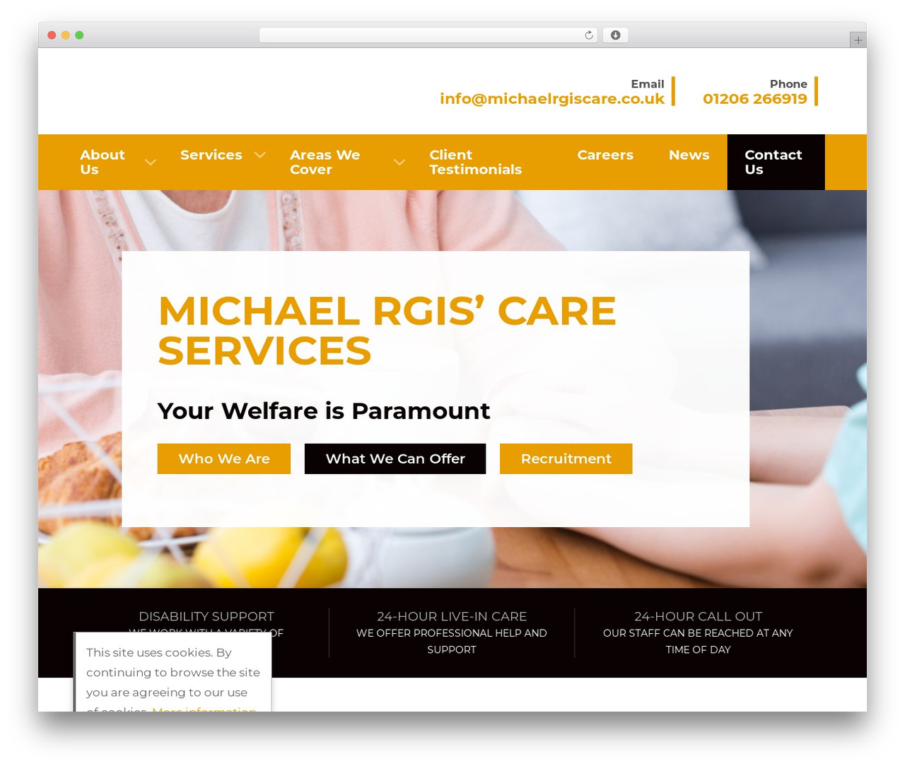 Unity Online Theme WordPress theme - michaelrgiscare.co.uk