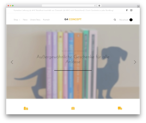 Barberry WordPress store theme - g4-concept.com