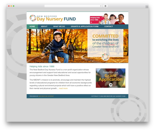 Best WordPress theme Catalyst - newbedforddaynurseryfund.org