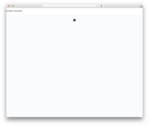 Visual portfolio pro WordPress plugin - karenfroede.com